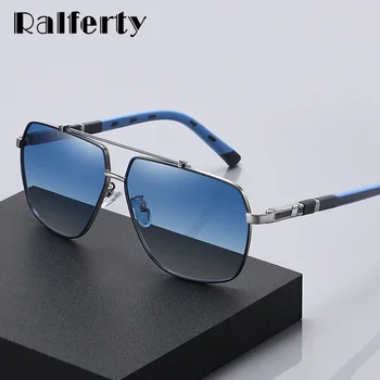 Ralferty Висококачествени Мъжки Слънчеви Очила Polarized UV400 Градиентные Лещи сенника на Мъжката Марка Дизайнер на Водача Риболов Слънчеви Очила