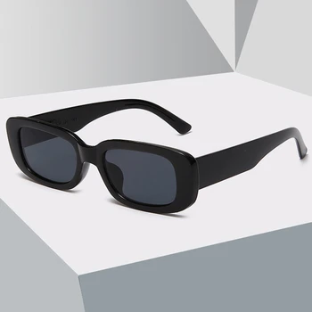 Квадратни Слънчеви Очила Дамски Правоъгълни Луксозни Маркови Дизайнерски Слънчеви Очила За Жени С Градиентными Малки Прозрачни Лещи Унисекс Oculos De Sol